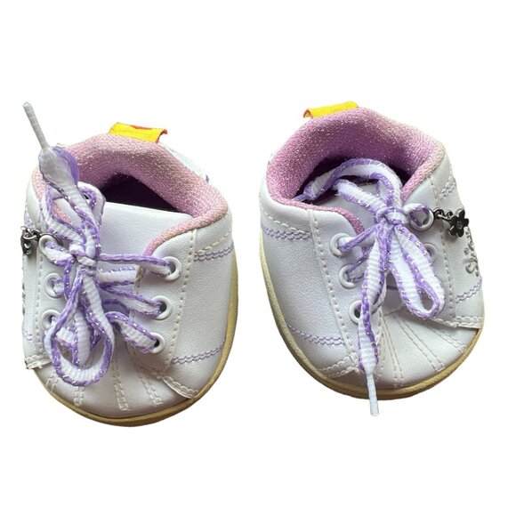 Build-A-Bear Sketchers Sneakers White Shoes - Picture 2 of 3